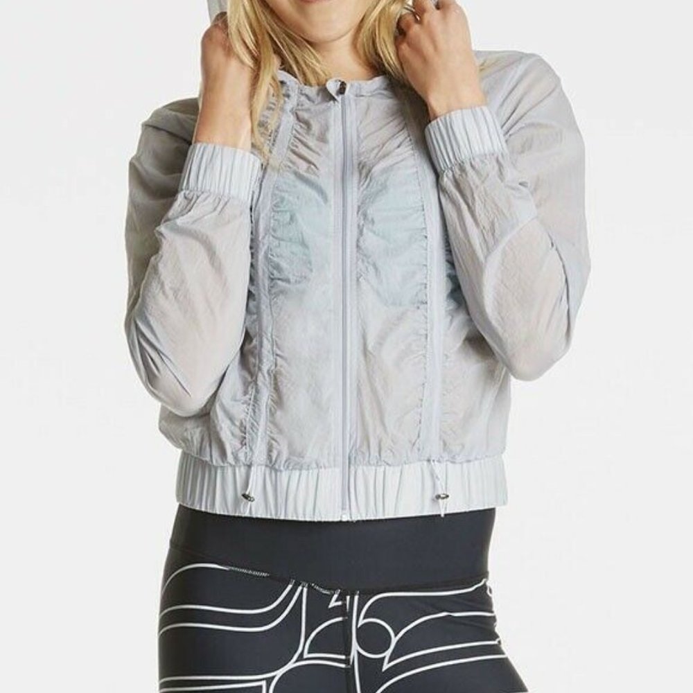Fabletics Donovan Hooded Windbreaker SZ M